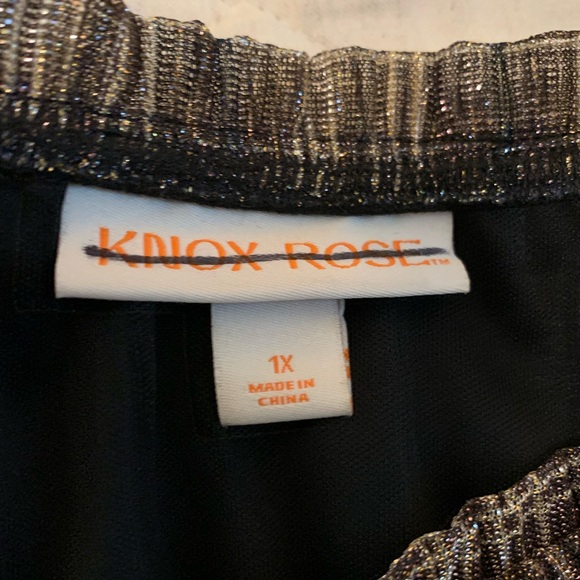 1X shimmery sparkly holiday dress plus size - Picture 4 of 14